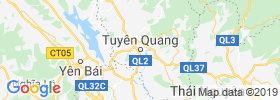 Thanh Pho Tuyen Quang map